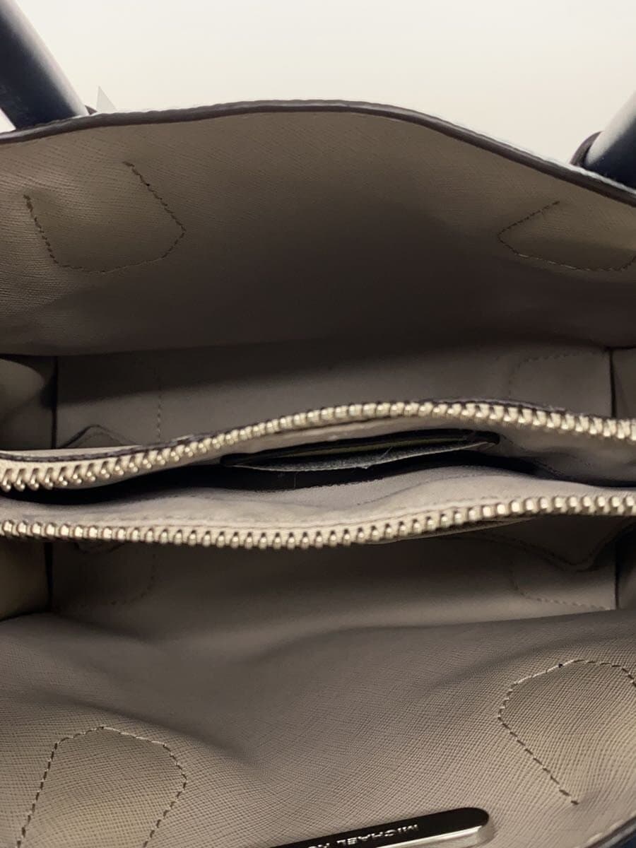 MICHAEL KORS Shoulder Bag BLU Solid 6