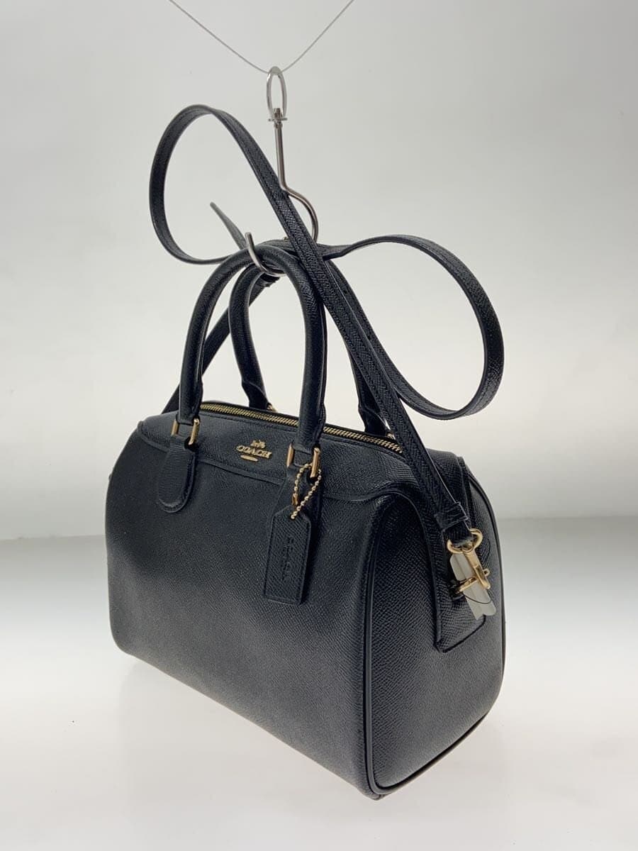COACH Shoulder Bag BLK F32202 2