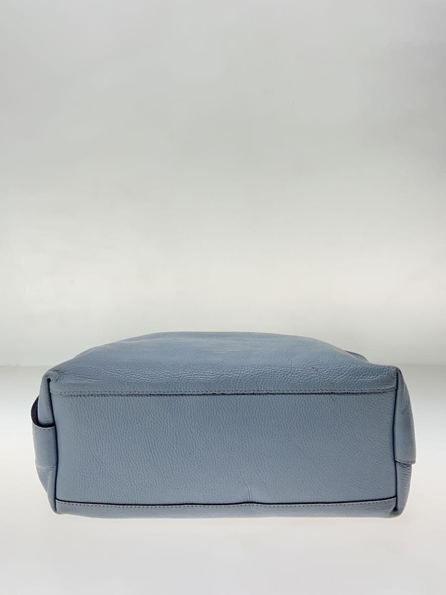 GIANNI CHIARINI Tote Bag Leather BLU Solid 4