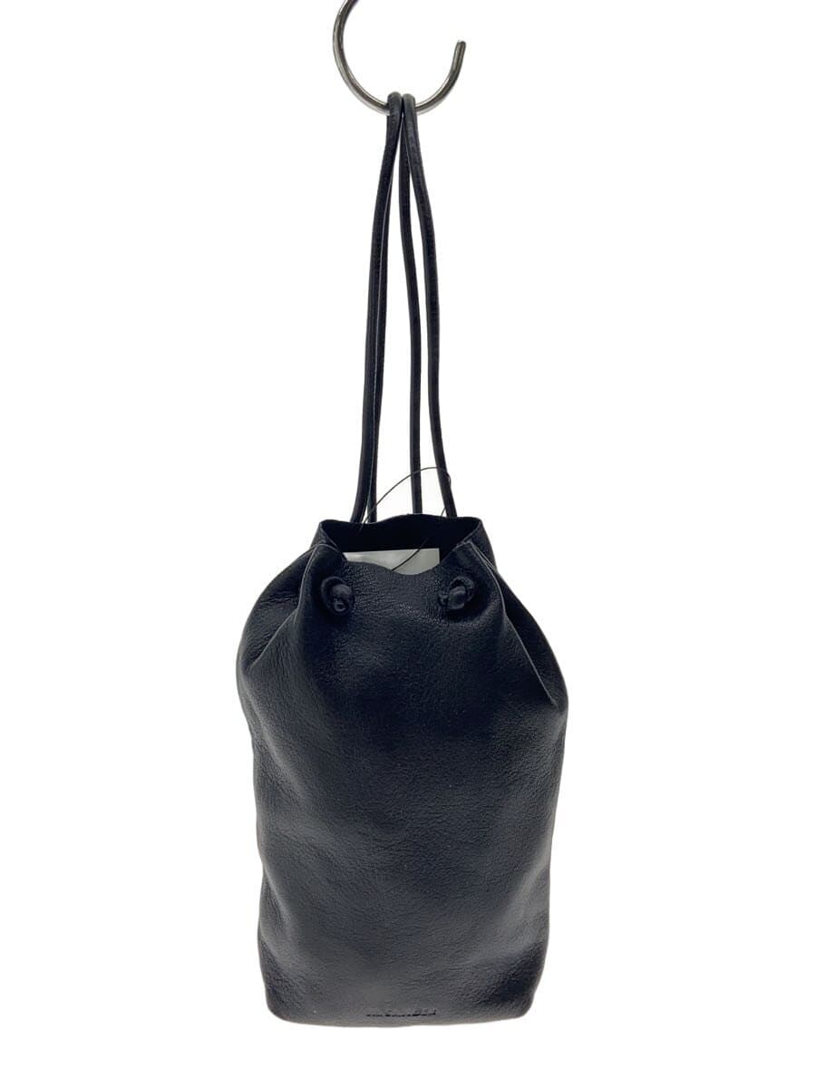 JIL SANDER Handbag Leather BLK
