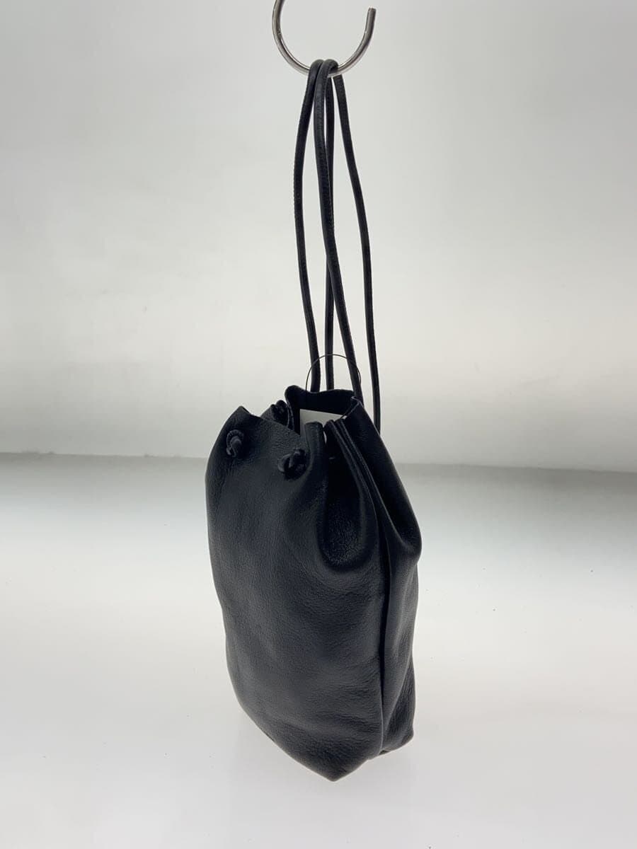 JIL SANDER Handbag Leather BLK 2