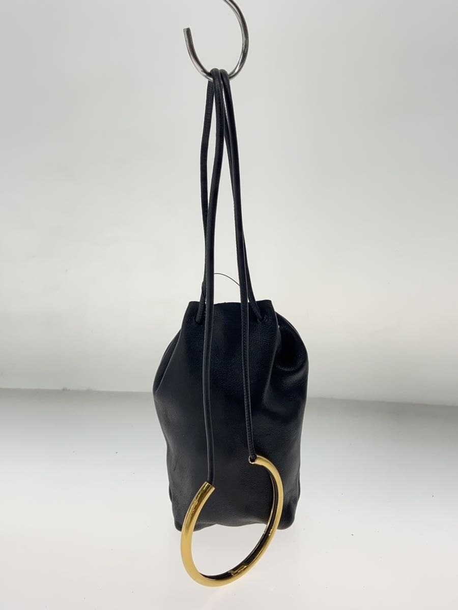 JIL SANDER Handbag Leather BLK 3