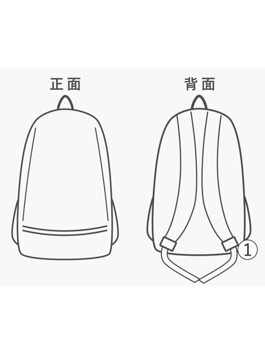 Herve Chapelier Backpack BLK Solid 8