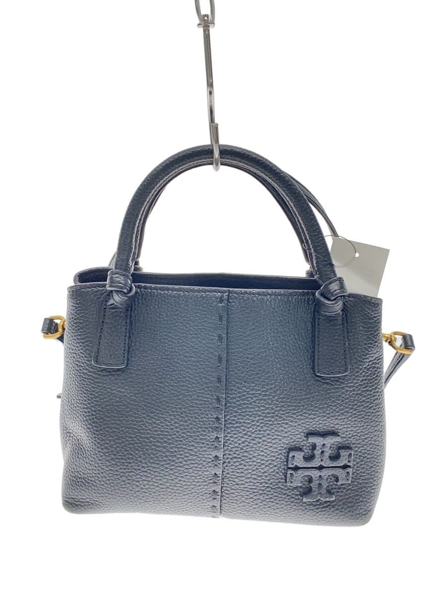 TORY BURCH Handbag Leather BLK