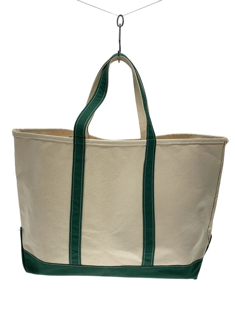 L.L.Bean Tote Bag Canvas CRM Solid