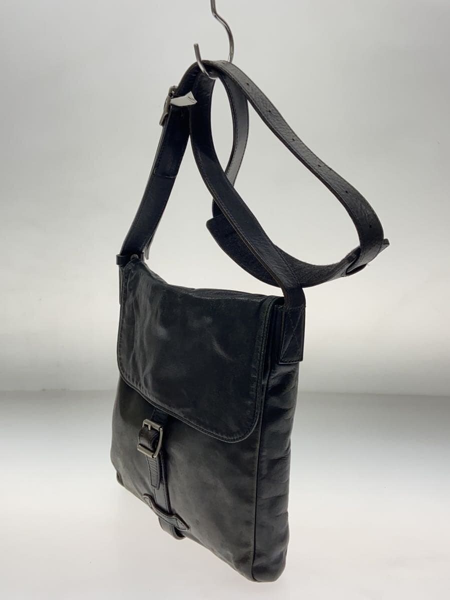 PORTER shoulder bag leather BLK 2