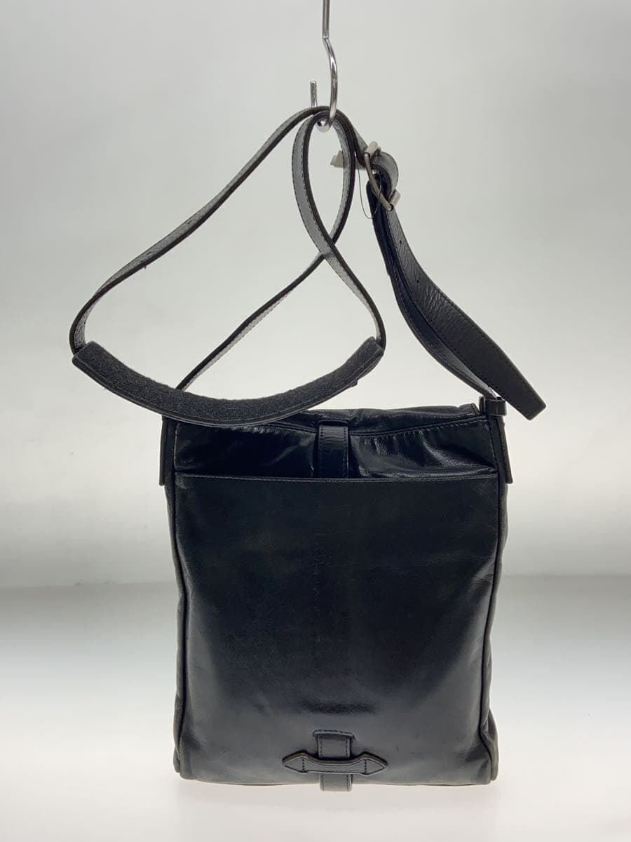 PORTER shoulder bag leather BLK 3