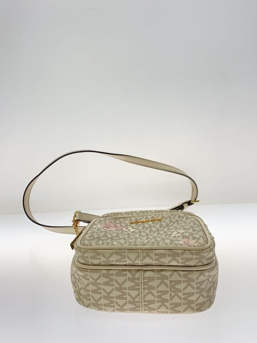 MICHAEL KORS Shoulder Bag Leather CRM All-over Pattern 4