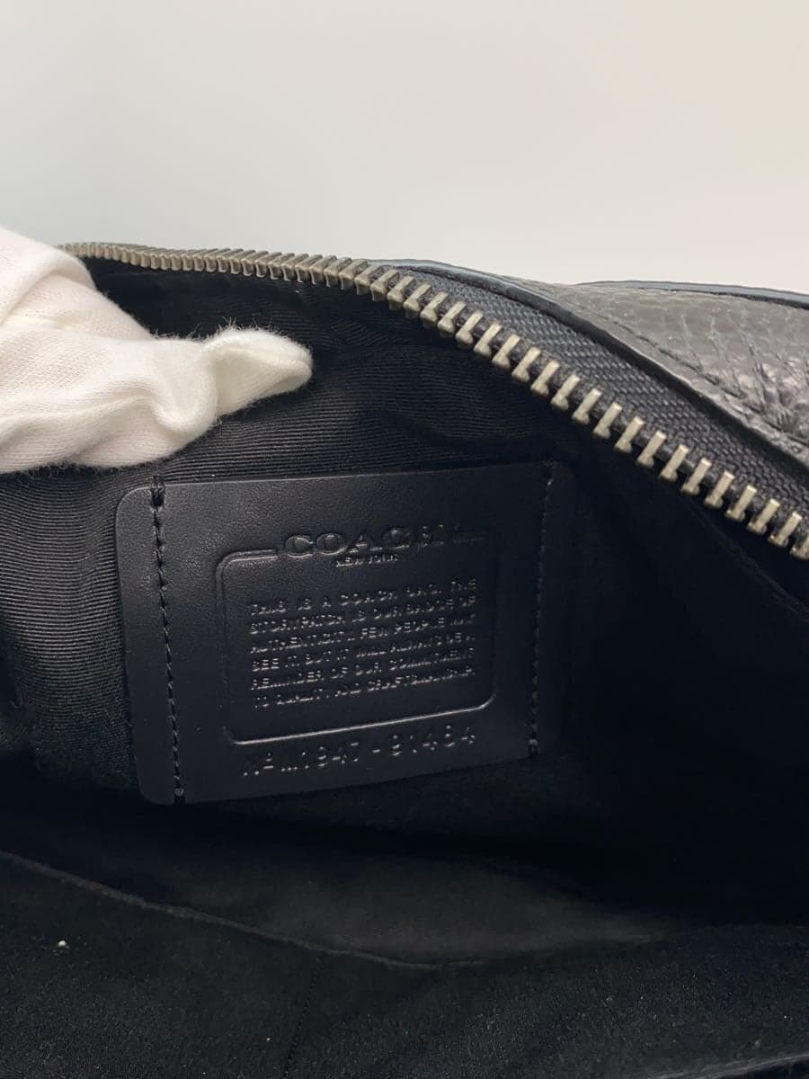 COACH Shoulder Bag Leather BLK M1947-91484 6