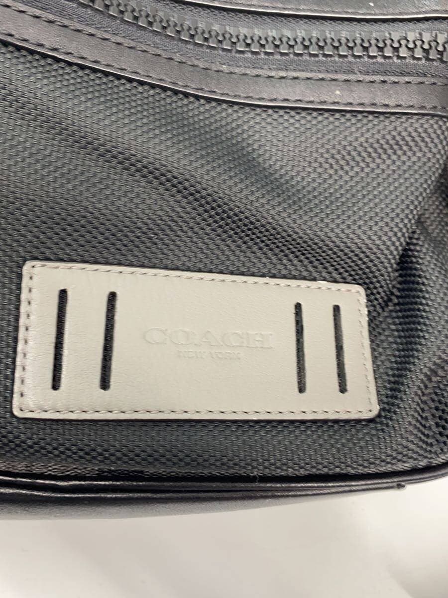 COACH Shoulder Bag Leather BLK H2092-5606 4