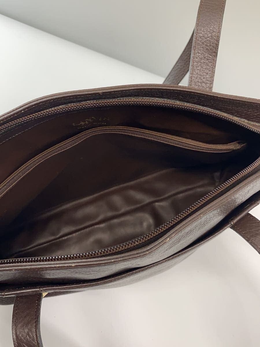 LANVIN Tote Bag Leather BRW 5