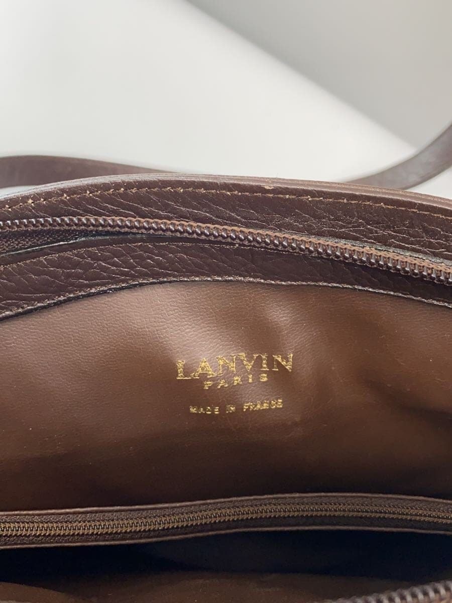 LANVIN Tote Bag Leather BRW 6