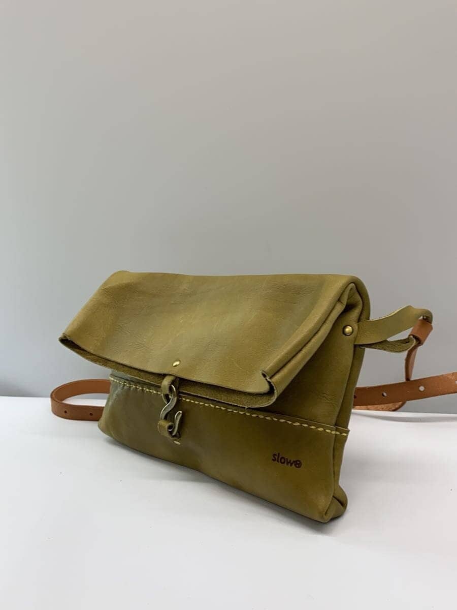 SLOW Shoulder Bag Leather CML 2