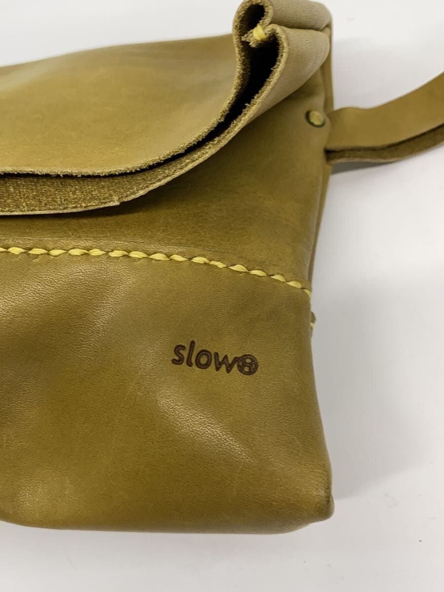 SLOW Shoulder Bag Leather CML 4