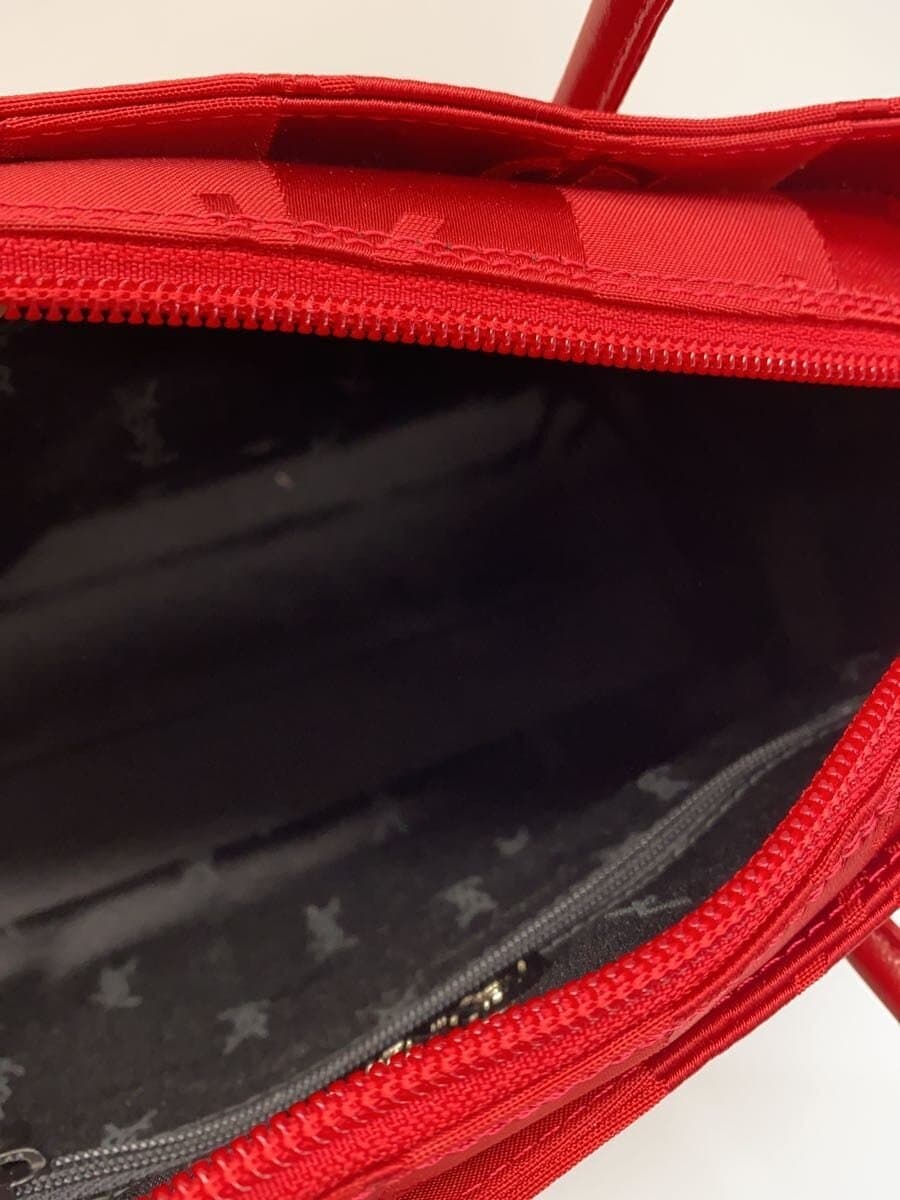 YVES SAINT LAURENT Tote Bag Canvas RED 7