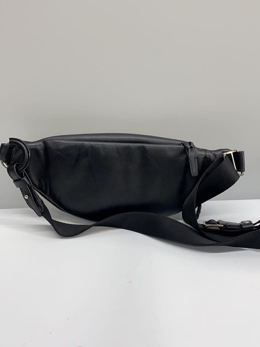 Pid Waist Bag Leather BLK 3