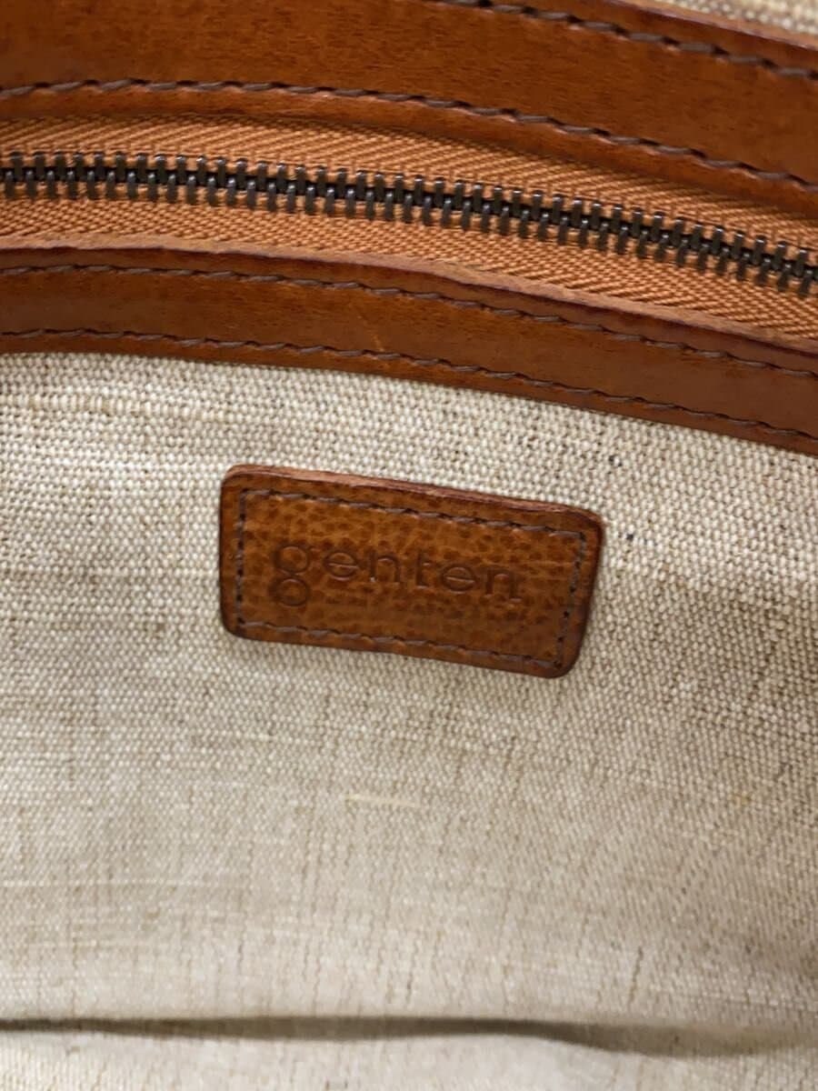 GENTEN Shoulder Bag Leather BRW 5