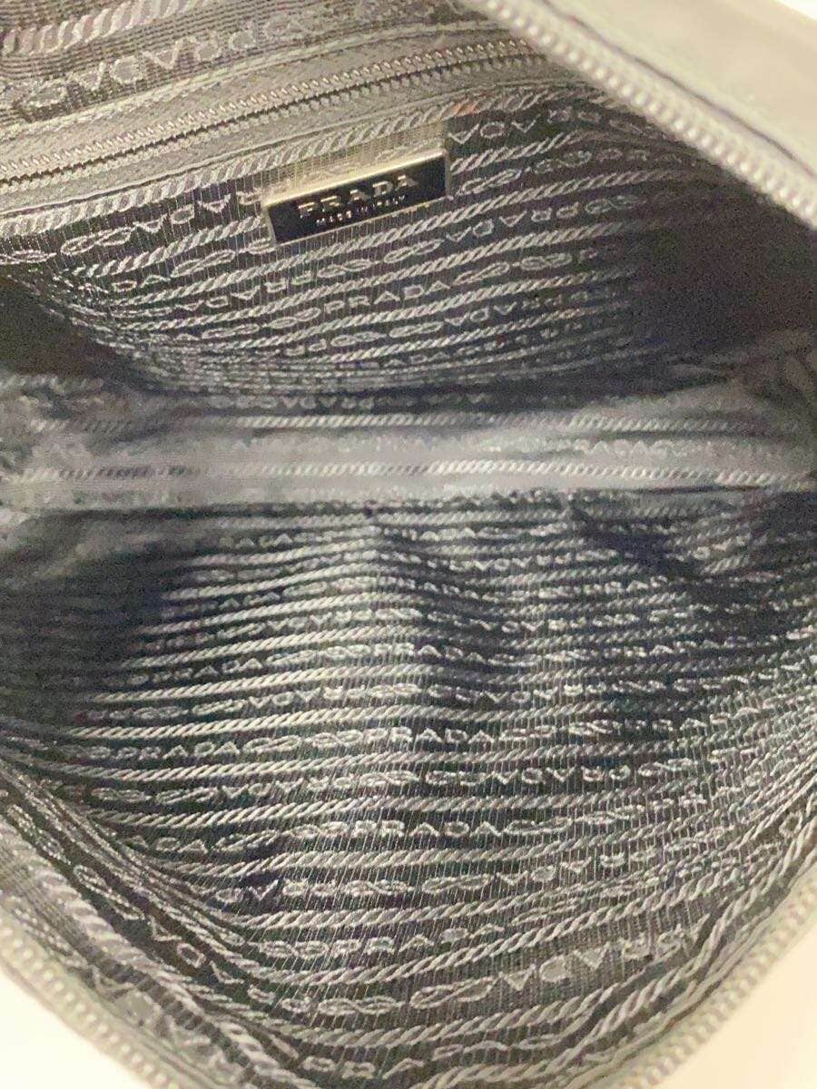 PRADA Shoulder Bag Nylon Black Plain BT0167 6