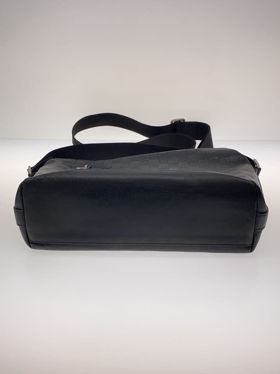 LOUIS VUITTON Apollo Messenger PM Damier Améthyste Leather BLK N42415 4