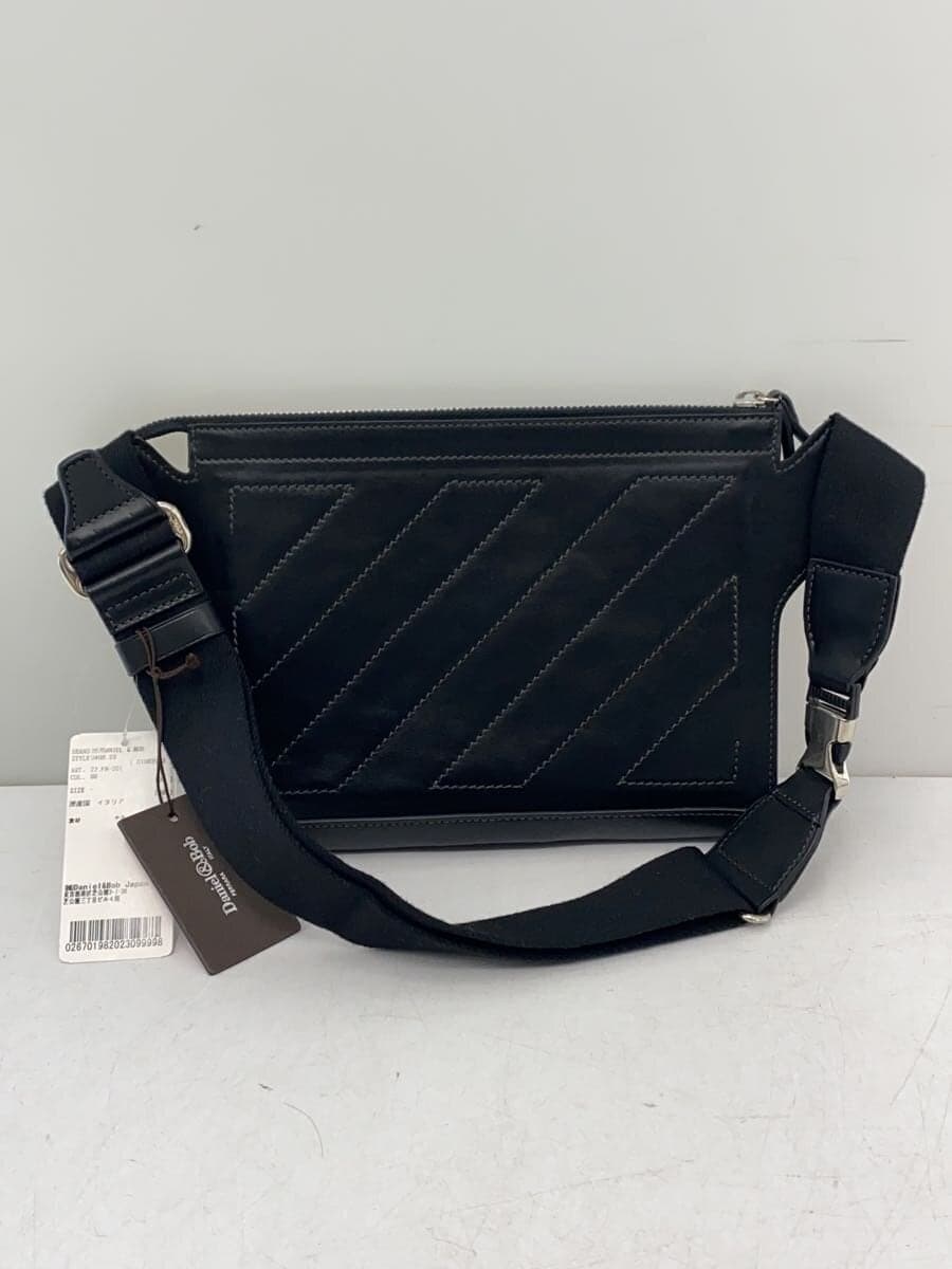 Daniel&Bob Shoulder Bag Cowhide BLK 3