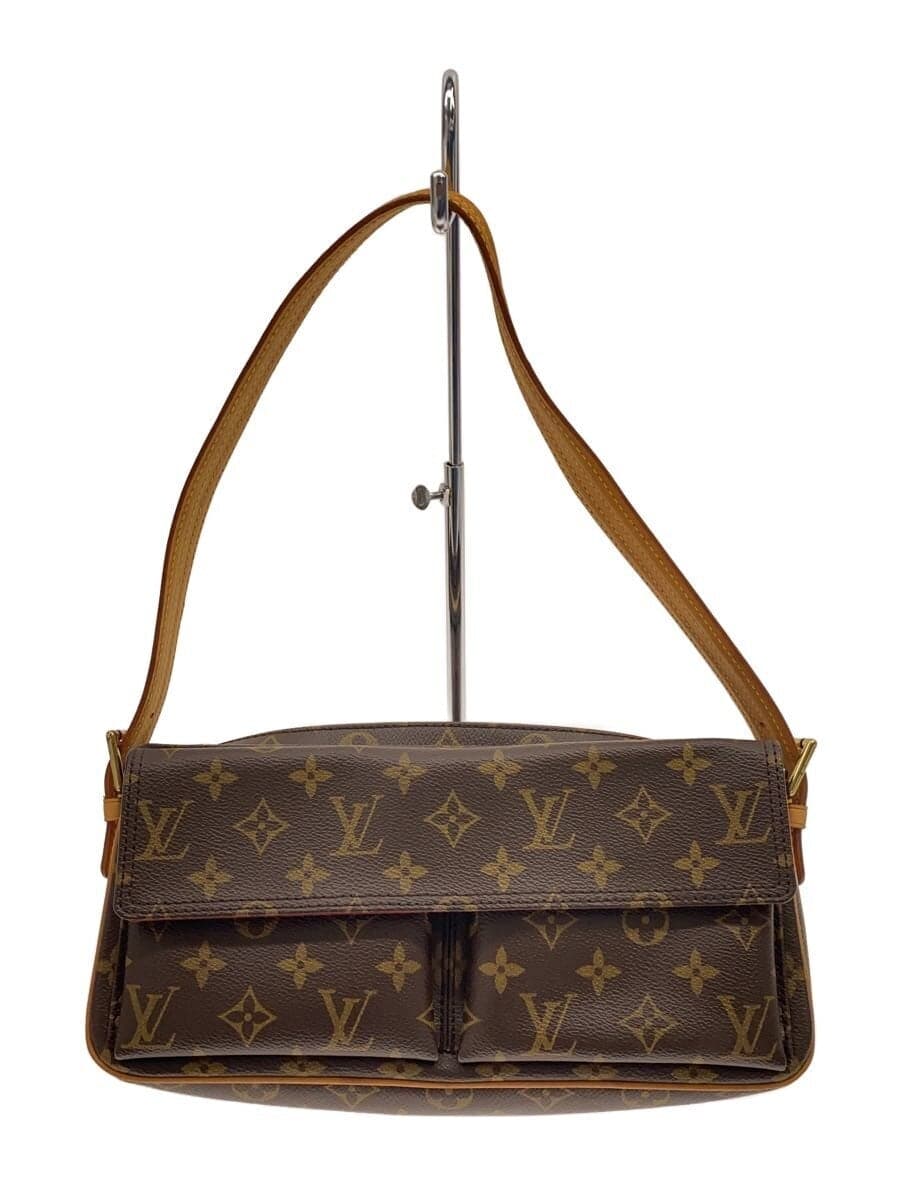 LOUIS VUITTON Viva Cite MM Monogram Canvas PVC BRW M51164