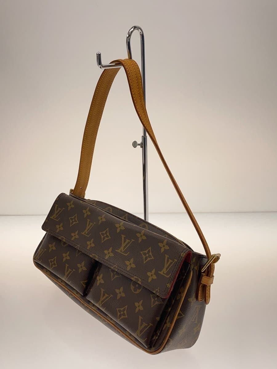 LOUIS VUITTON Viva Cite MM Monogram Canvas PVC BRW M51164 2