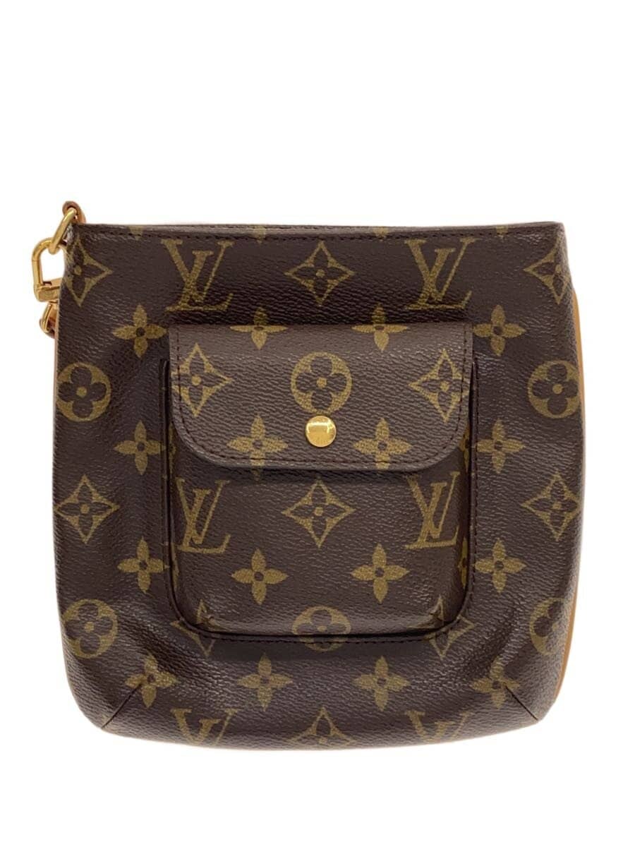 LOUIS VUITTON Partition Monogram Canvas PVC BRW M51901