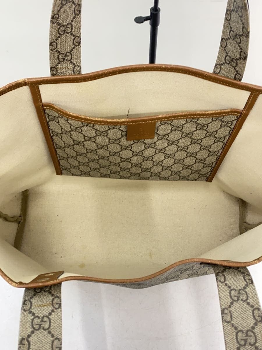 GUCCI tote bag -- BEG all-over pattern 211134 6