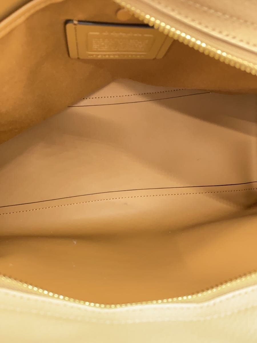 COACH Tote Bag_All Leather Leather BEG 6