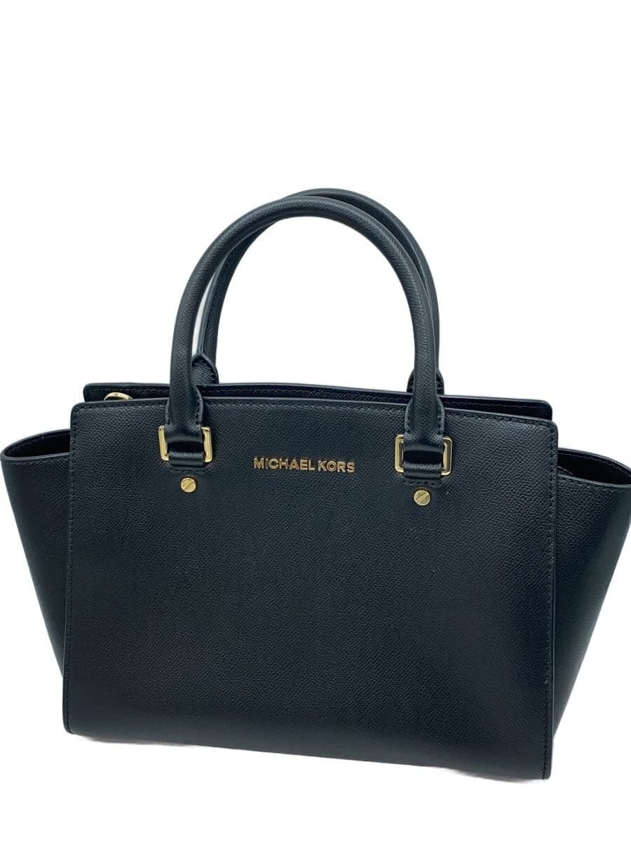 MICHAEL KORS Tote Bag Leather BLK