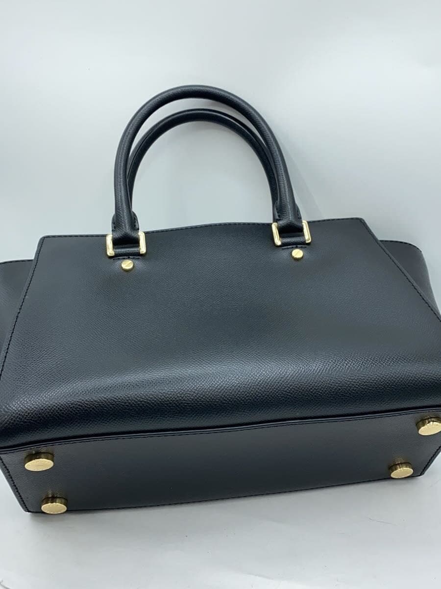 MICHAEL KORS Tote Bag Leather BLK 4