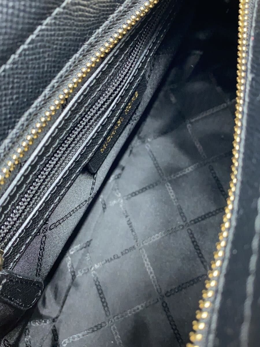 MICHAEL KORS Tote Bag Leather BLK 6