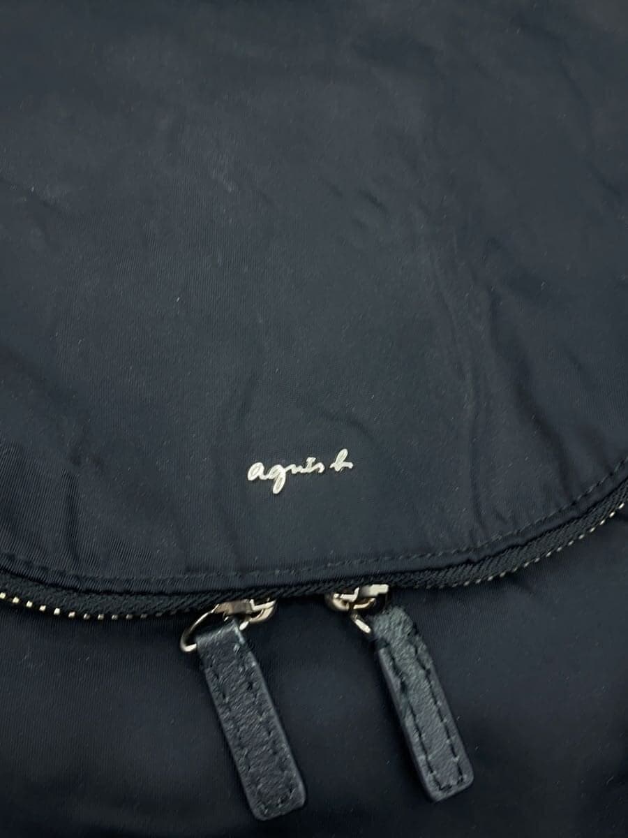 agnes b. Backpack Polyester BLK 5