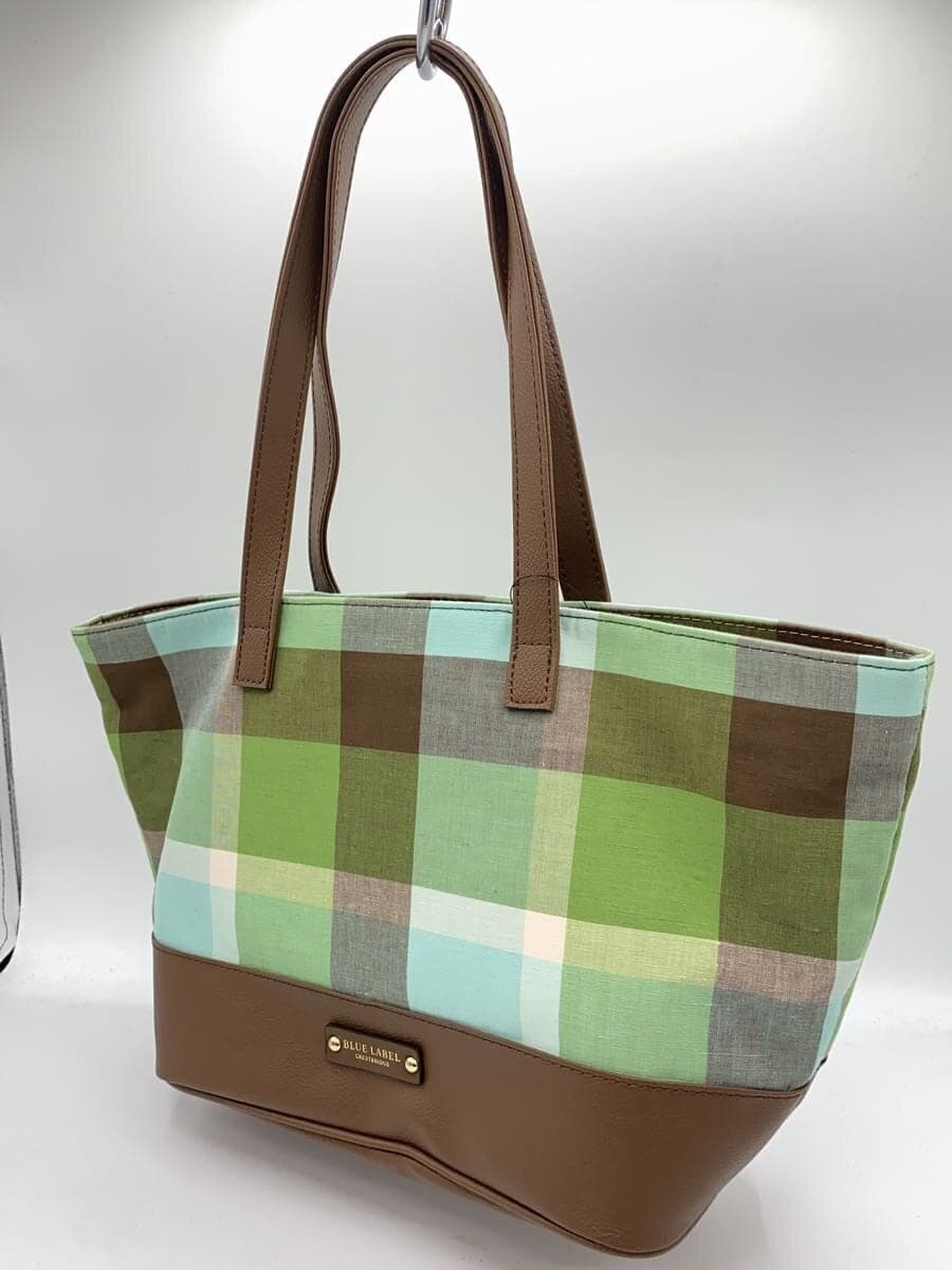 BLUE LABEL CRESTBRIDGE Tote Bag Cotton 2