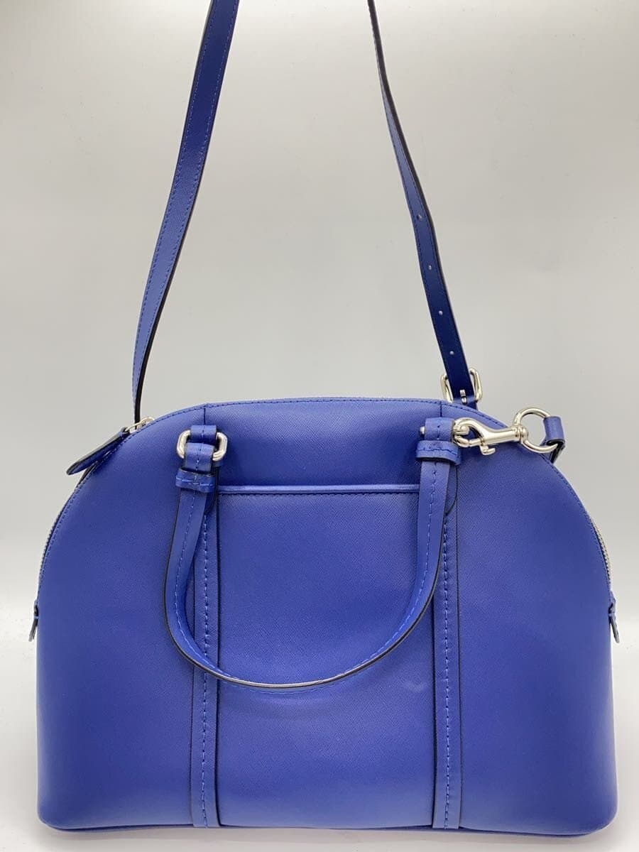 COACH Handbag_All Leather Leather BLU 3