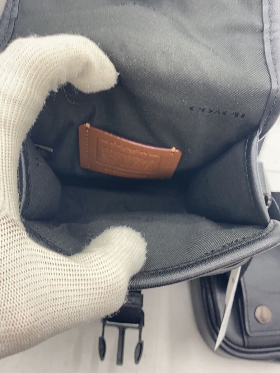 COACH Bag Leather BLK Solid b2388 5