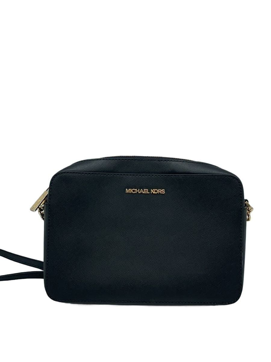 MICHAEL KORS Shoulder Bag Leather BLK
