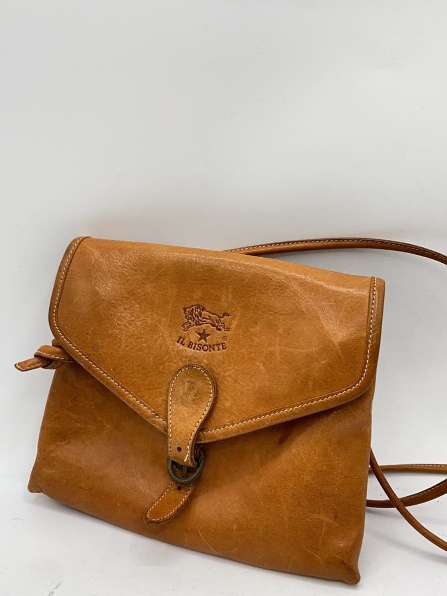 IL BISONTE Shoulder Bag Leather CML 2