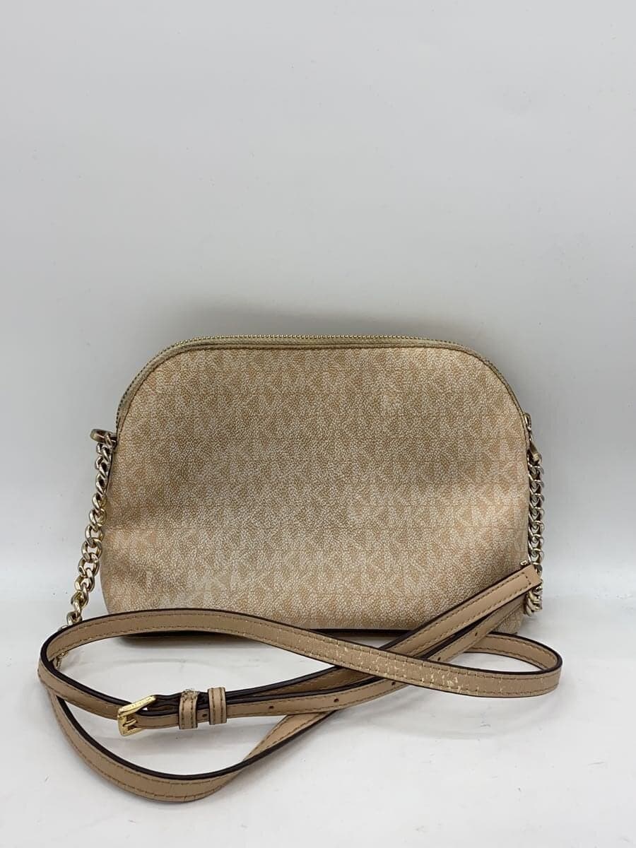 MICHAEL KORS Shoulder Bag Leather CRM 3