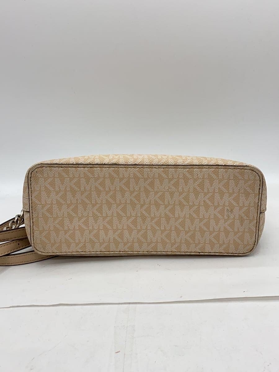 MICHAEL KORS Shoulder Bag Leather CRM 4