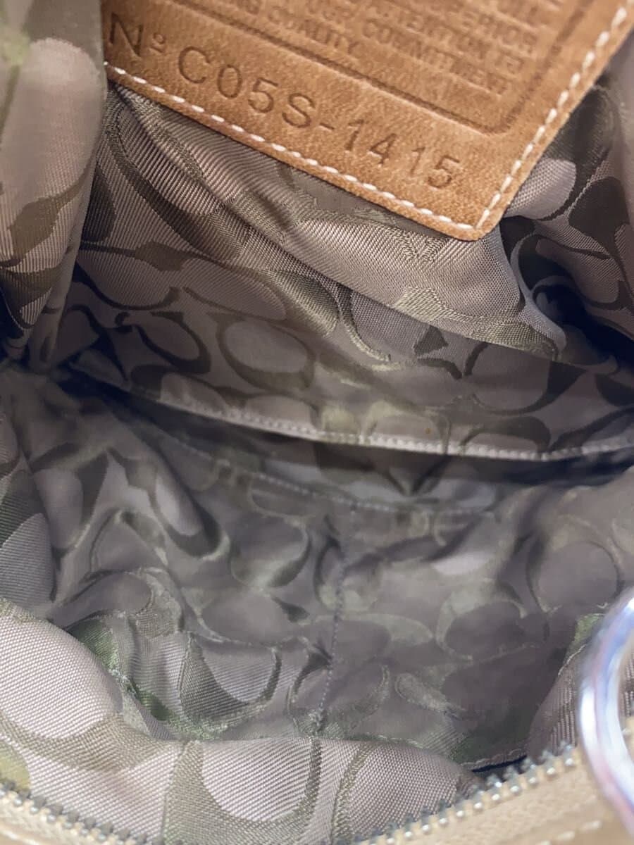 COACH Bag Leather CML 5