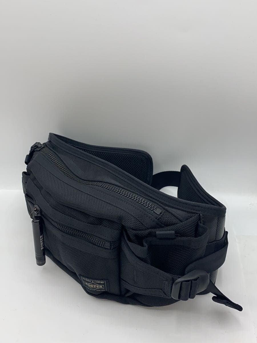 PORTER Shoulder Bag Nylon BLK Solid 2