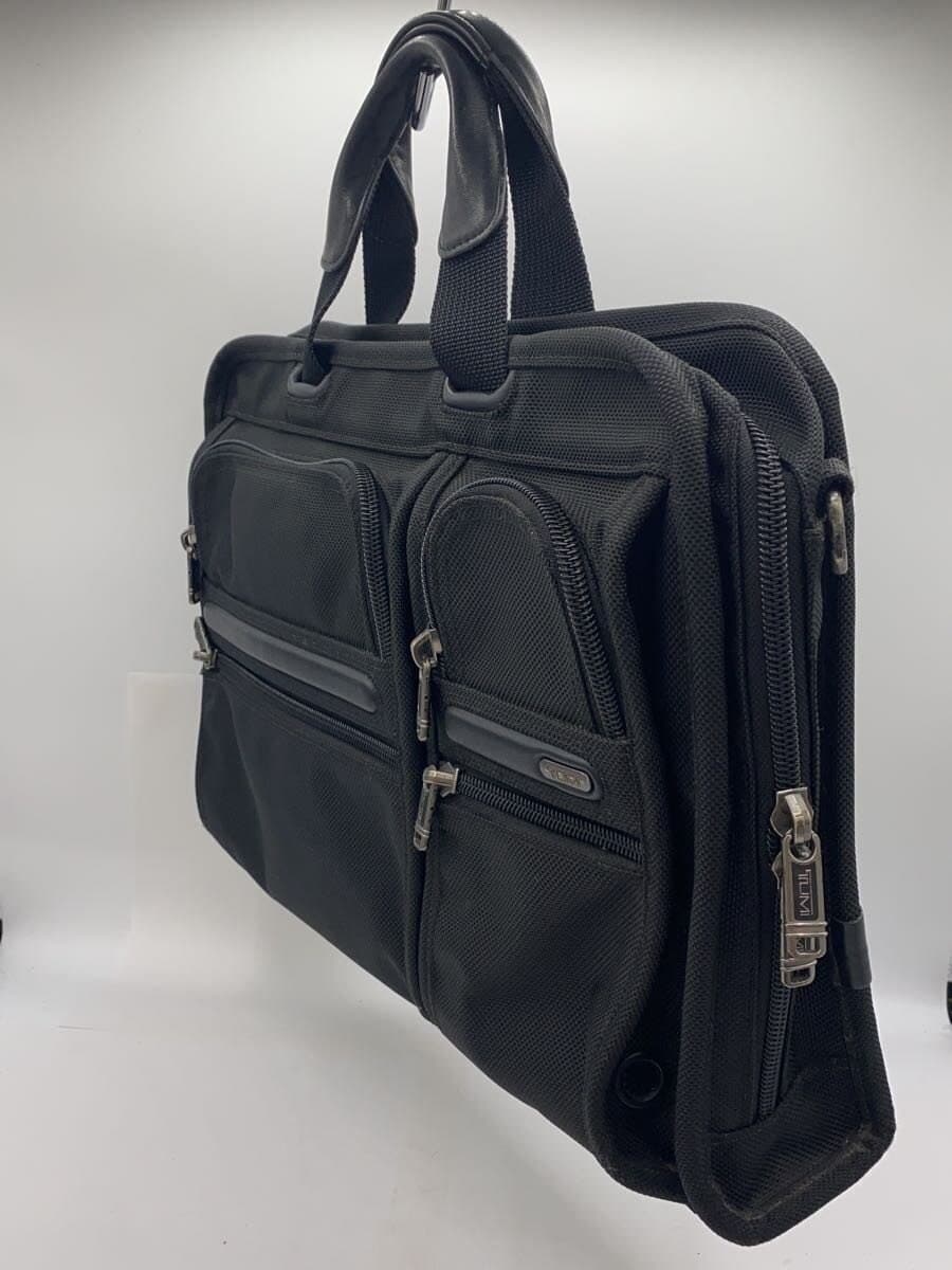 TUMI Briefcase -- BLK Solid 2