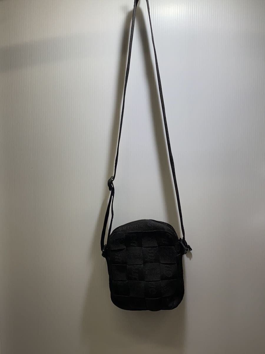 Supreme Woven Shoulder Bag Canvas BLK 3