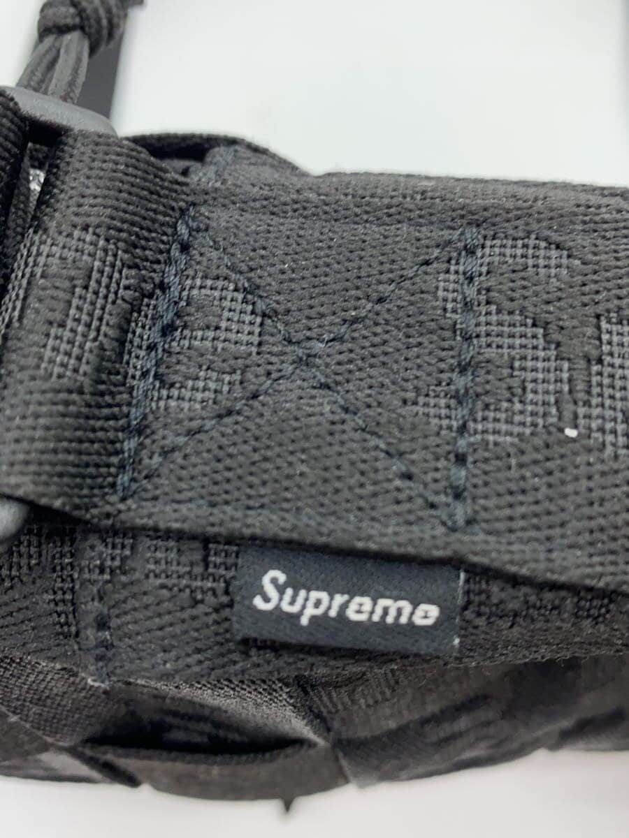 Supreme Woven Shoulder Bag Canvas BLK 5