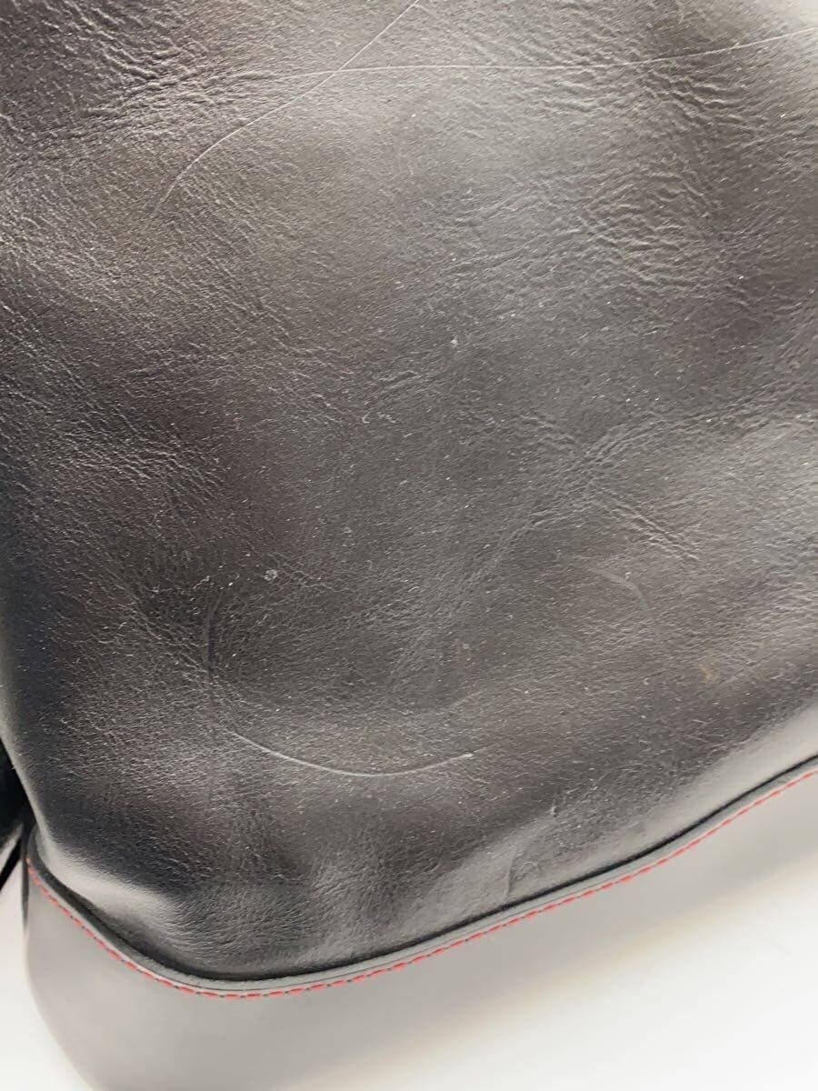 VARTIX tote bag leather black plain 7