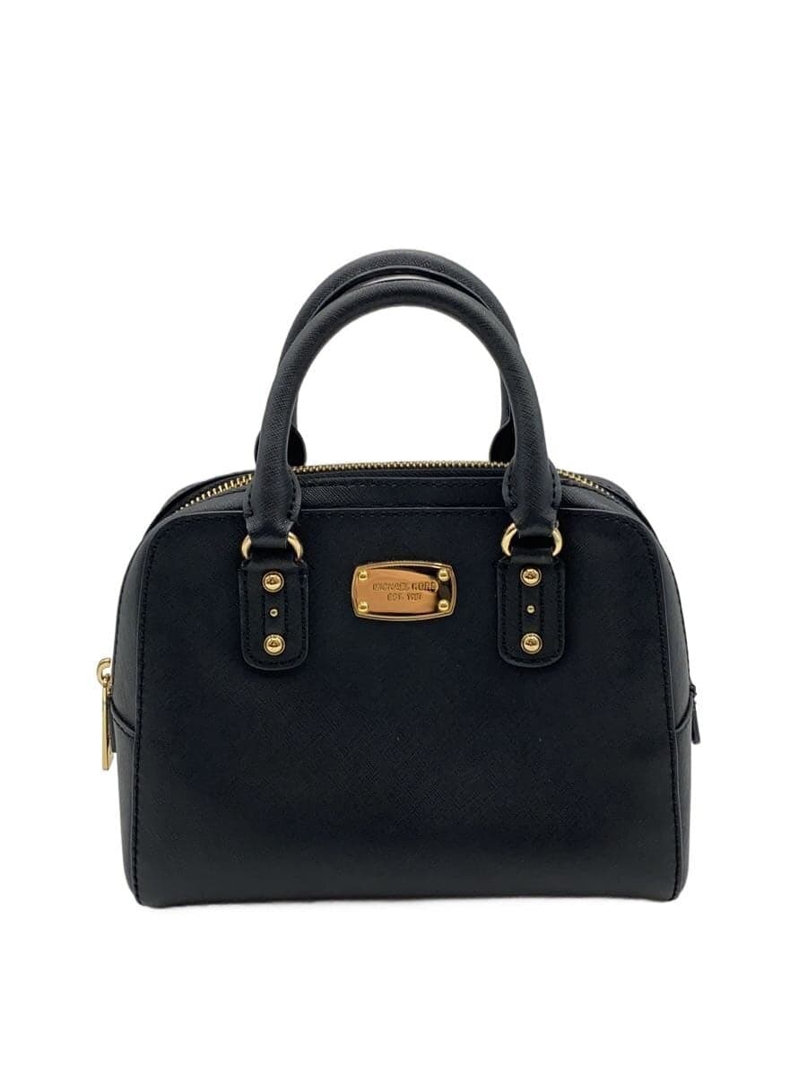 MICHAEL KORS2-Way Shoulder Bag Leather BLK PP-1606