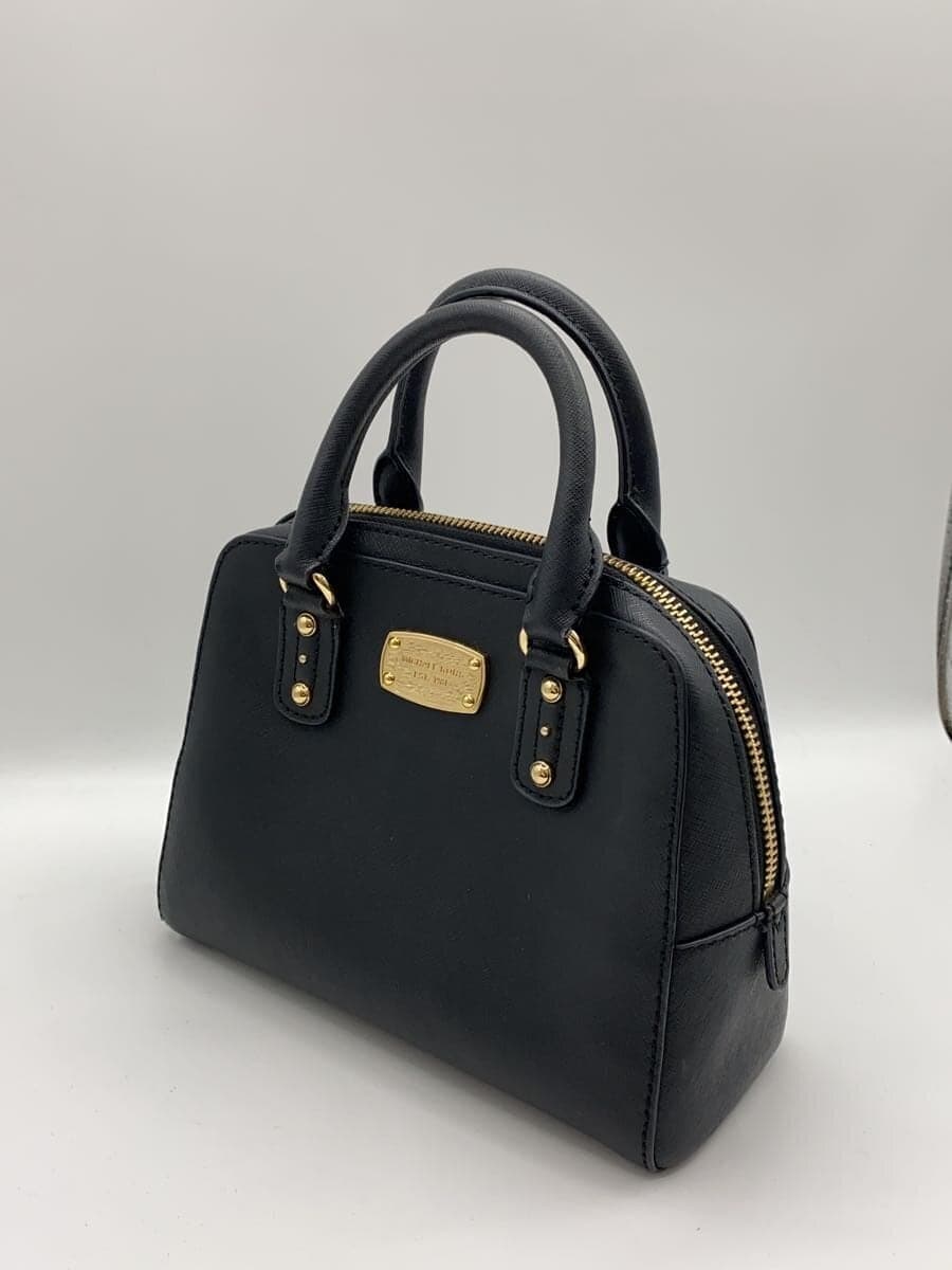 MICHAEL KORS2-Way Shoulder Bag Leather BLK PP-1606 2