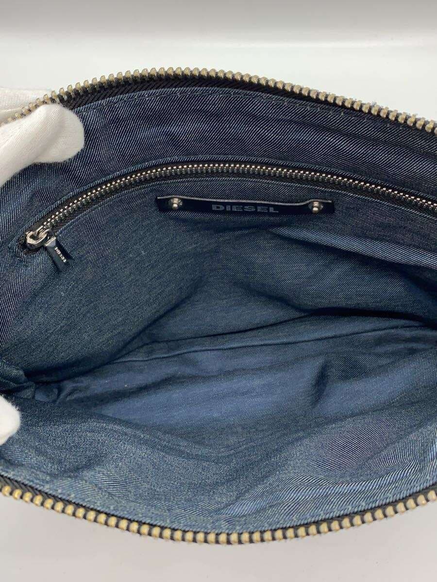 Diesel Fashion Shoulder Bag Leather BLK 6