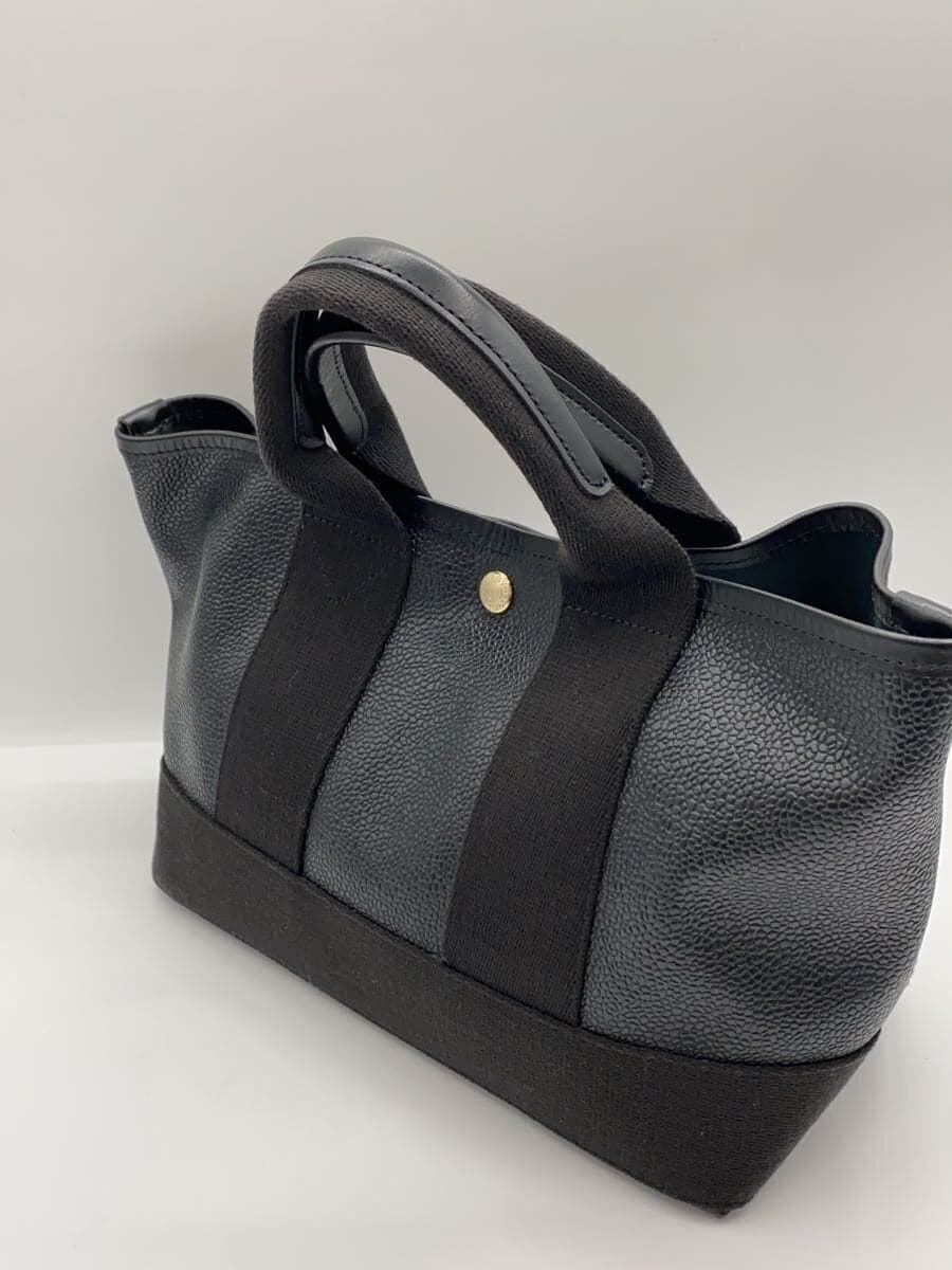 BREATH Handbag Leather BLK 2